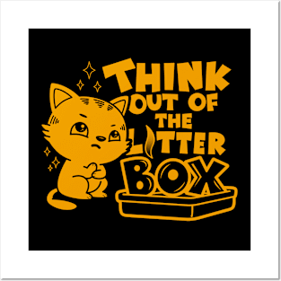 Funny Cute Cat Inspired Saying Meme Gift For Cat Lovers Posters and Art